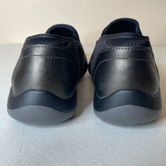 Aravon Wembly Side Zip Faux Suede Shoes Size 8.5 Narrow - Picture 6 of 16